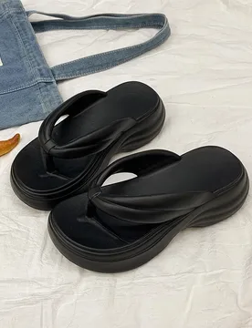Women's Height-Increasing Platform Slippers EVA Cloud Slippers Comfortable Non-Slip Flip-Flops Summer Beach Outdoor Slippers - Aliexpress - FashionsVida