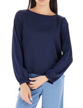 Blusa maniche lunghe BLU NAVY L