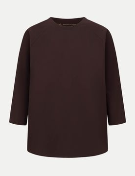 Langarmshirt Grazia Braun 42
