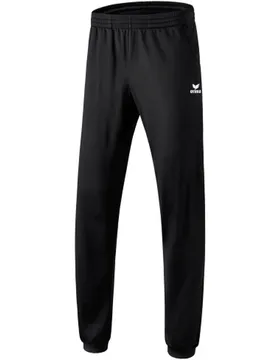Polyester mit Bündchen Trainingshose, schwarz S