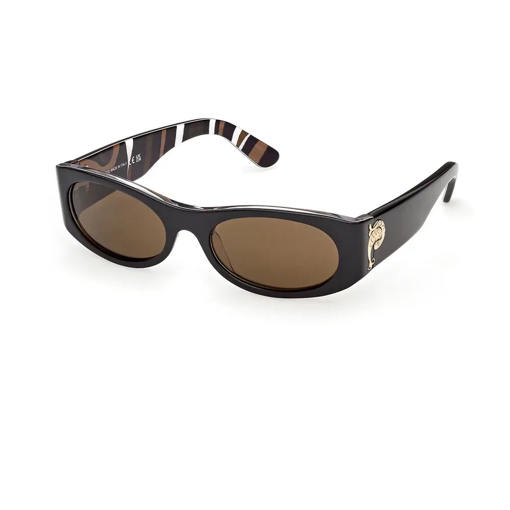 Occhiali Da Sole Da Donna Ep023 Black / Monocolor Smoke/CAT3 - Pucci - FashionsVida