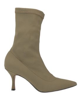 Botines de caña alta Mujer Caqui 37,38,39,41 Mujer