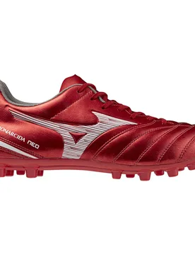 Chaussures De Football Monarcida Neo Iii Select Ag MORELIA 40th Red / White EU 42 - Mizuno - FashionsVida