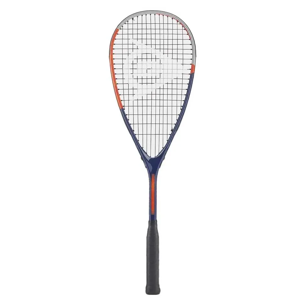 Tristorm Pro Squash Racket Dark Blue / Orange / Silver One Size - Dunlop - FashionsVida