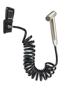 Ventura Outdoor Water Intake With Shower And Hose Black One Size unisex - Scanstrut - FashionsVida