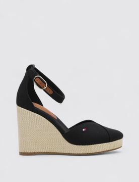 FLAG HIGH WEDGE ESPAD CLOSED TOE