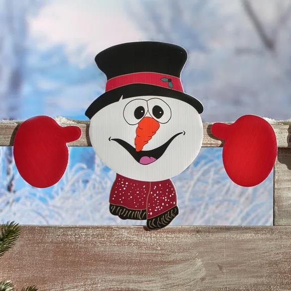 Zaundekoration "Schneemann" - Gainsborough - FashionsVida