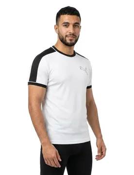 T-shirt à Manches Courtes T7 Love Of The Cat Ringer Puma White M