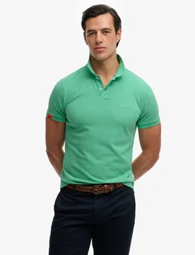 Superdry Herren Vintage Destroy Poloshirt Green - Größe: XL - 49.99 - FashionsVida