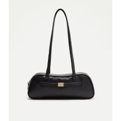 Hobo baguette broche piel