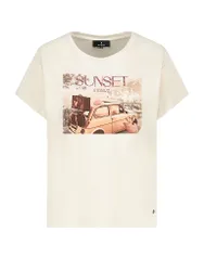 Monari T-shirt crème 42