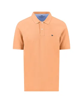 Fynch-Hatton Poloshirt orange L - Fynch-Hatton - FashionsVida