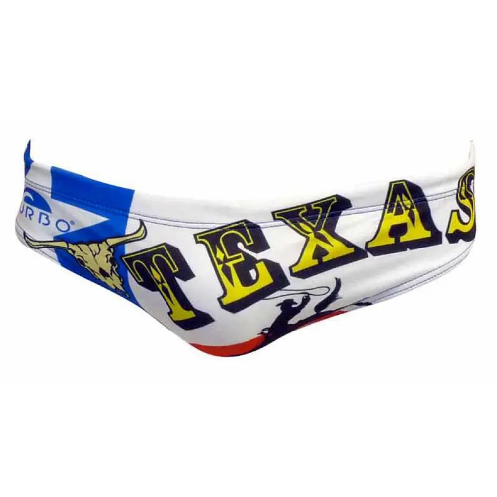 Texas Swimming Brief Multicolor 7-8 Years Boys - TURBO - FashionsVida