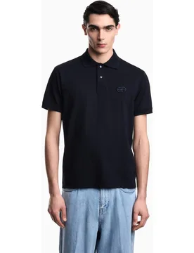 Polo de hombre manga corta en algodón - Emporio Armani - FashionsVida