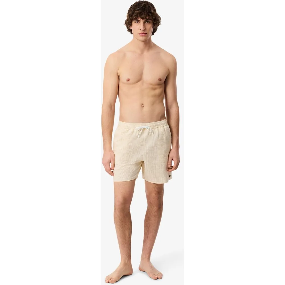 Short de baño de largo medio - Lacoste - FashionsVida