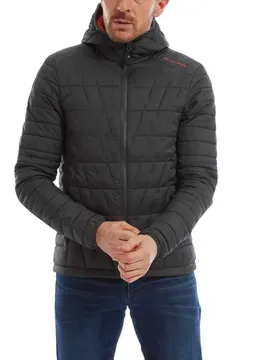 Giacca Grid Twister Isolated Black