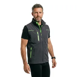 Gilet Universe Asphalt Grey / Green L