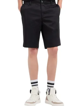 Herren Bermudas Schwarz 516879