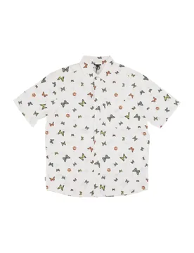 Camicia Manica Corta Uomo Dirty S/s Shirt X Smokey Bear Egret - Element - FashionsVida