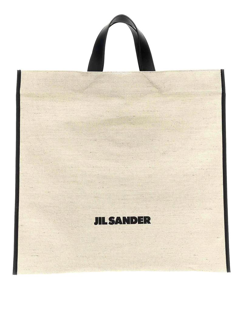 Borsa quadrata con bordo a libro