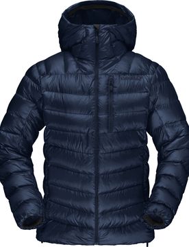 Norrona Skitourengehen-Jacke aus natürlicher Daune – Damen / Frauen – Lyngen Down850 Hood Lyngen Down850 Hood W Indigo Night für Damen
