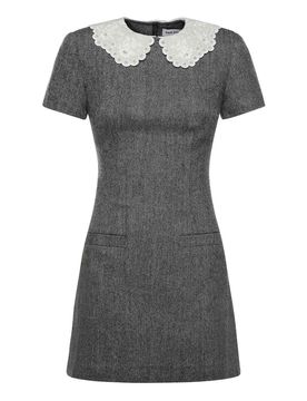 MiniVestito in maglia di lana