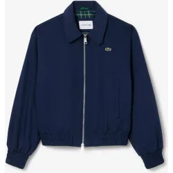 Chaqueta de mujer elástica con cuello doble