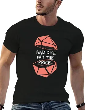 BAD DICE PAY THE PRICE T-Shirt Street Art Print Tee Shirt - Aliexpress - FashionsVida