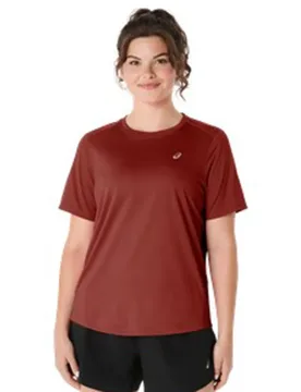 Maglietta A Maniche Corte Core Singed Red S - Asics - FashionsVida