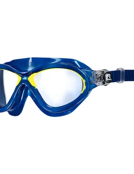 Mini Cobra Junior Swimming Mask Blue / Yellow One Size unisex - Cressi - FashionsVida
