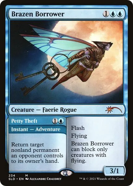 Brazen Borrower (Secret Lair - Math is for Blockers) Secret Lair Drops - Magic: The Gathering - FashionsVida