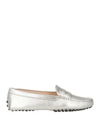 Mocasines Mujer Platino 34,35.5 Mujer
