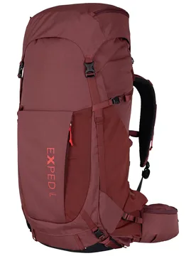 Sac de trekking - Ridgeline 55 Dark Henna - Taille S/M - Bordeaux - Exped - FashionsVida