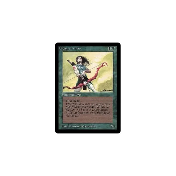 Elvish Archers Beta - Magic: The Gathering - FashionsVida
