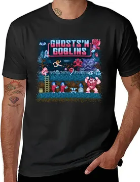 Goblins n' Ghosts T-Shirt for a boy blacks sweat summer clothes mens clothing - Aliexpress - FashionsVida