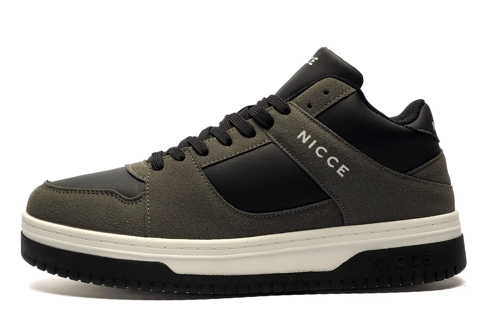 Rustan Mens Trainers - Black - Size Uk 7 - Nicce - FashionsVida