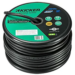 Marine Speaker/rgb Wire 50 M Black One Size unisex