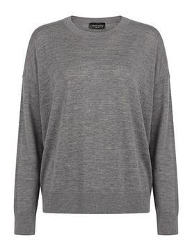 Pullover Mujer Gris XS Mujer