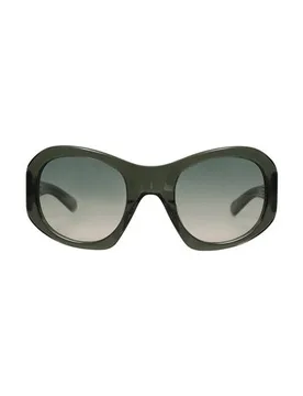 Sonnenbrille Damen Dunkelgrün 55 Damen - FLATLIST - FashionsVida