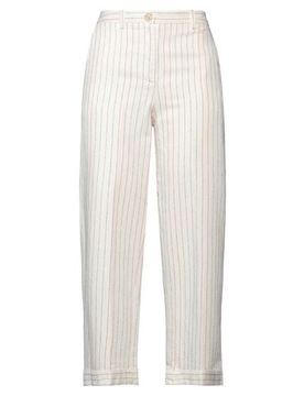 Pantalones Mujer Marfil 38,40 Mujer