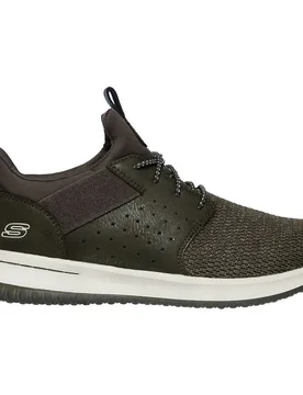 Delson - Camben Herren Freizeitschuhe, grün, Größe 44 44 - Skechers - FashionsVida