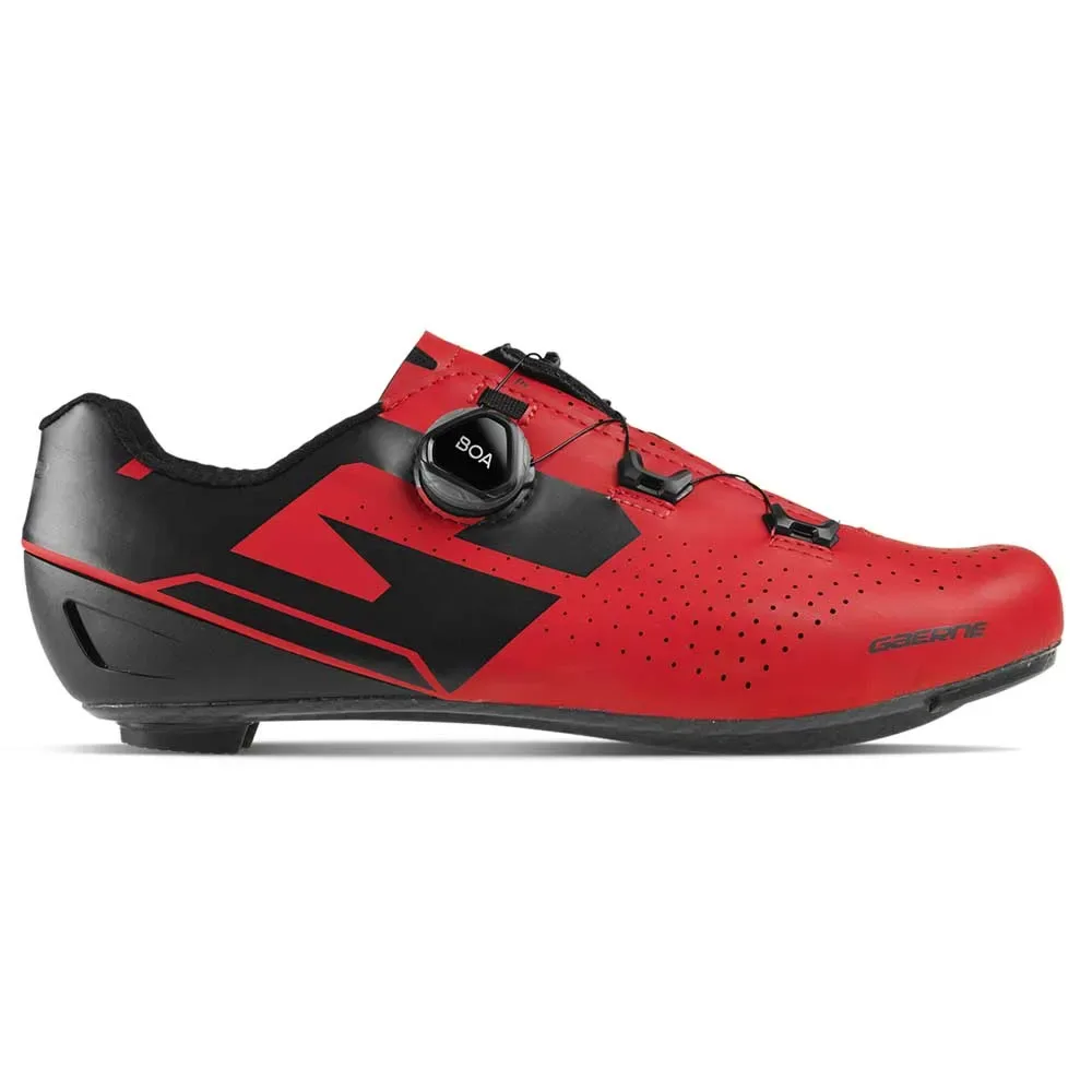 Scarpe Da Strada Carbon G.fulgor Black / Red - Gaerne - FashionsVida