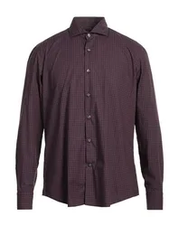Camisa Hombre Ciruela 39,40,41,42 Hombre