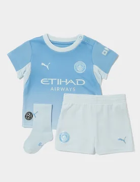 Completo Prima Divisa Manchester City FC 2026/27 Neonato - Blu, blu blu Bambino taglia 2-4M - Puma - FashionsVida