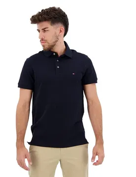 Polo à Manches Courtes 1985 Slim Desert Sky M