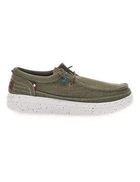 Stringate Verde In Tela MM1701 46 - Marina Militare - FashionsVida