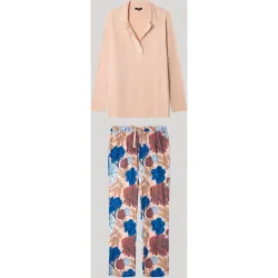 Pijama de mujer estampado floral