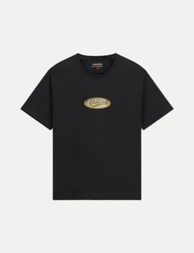 T-Shirt mit Logo-Print Schwarz XXL