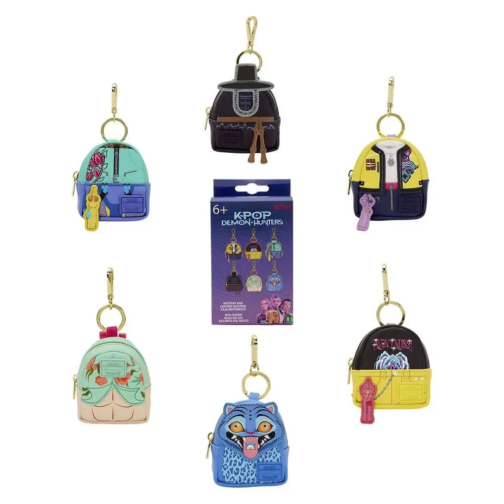 Porte-clés K-pop Demon Hunters Multicolor One Size unisex - Loungefly - FashionsVida