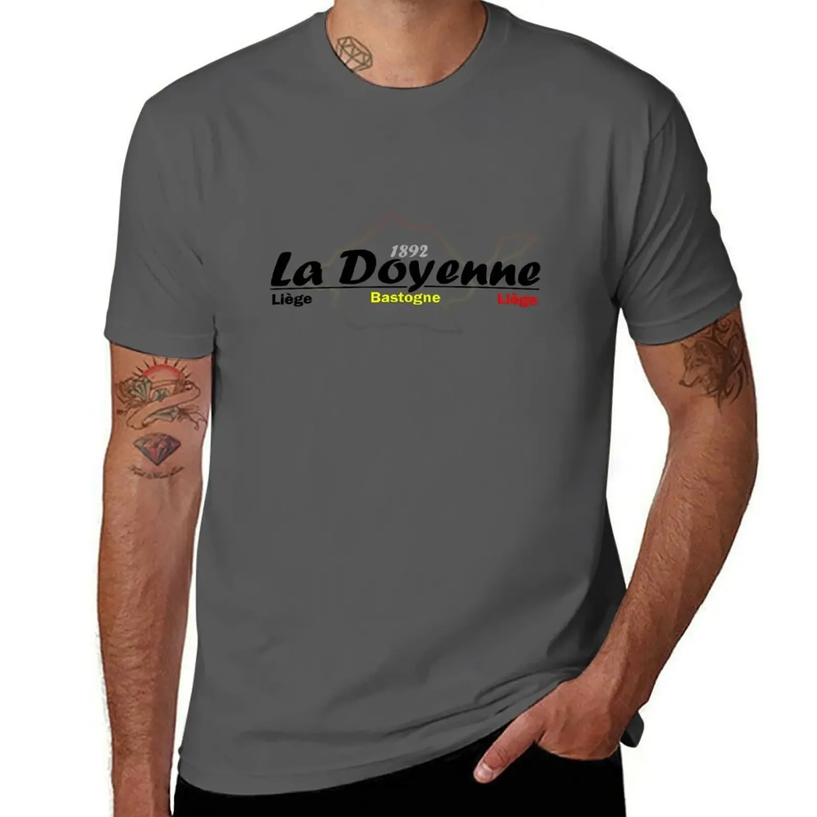 Liege Bastogne Liege T-Shirt All Match Basic Short Sleeve Top - Aliexpress - FashionsVida